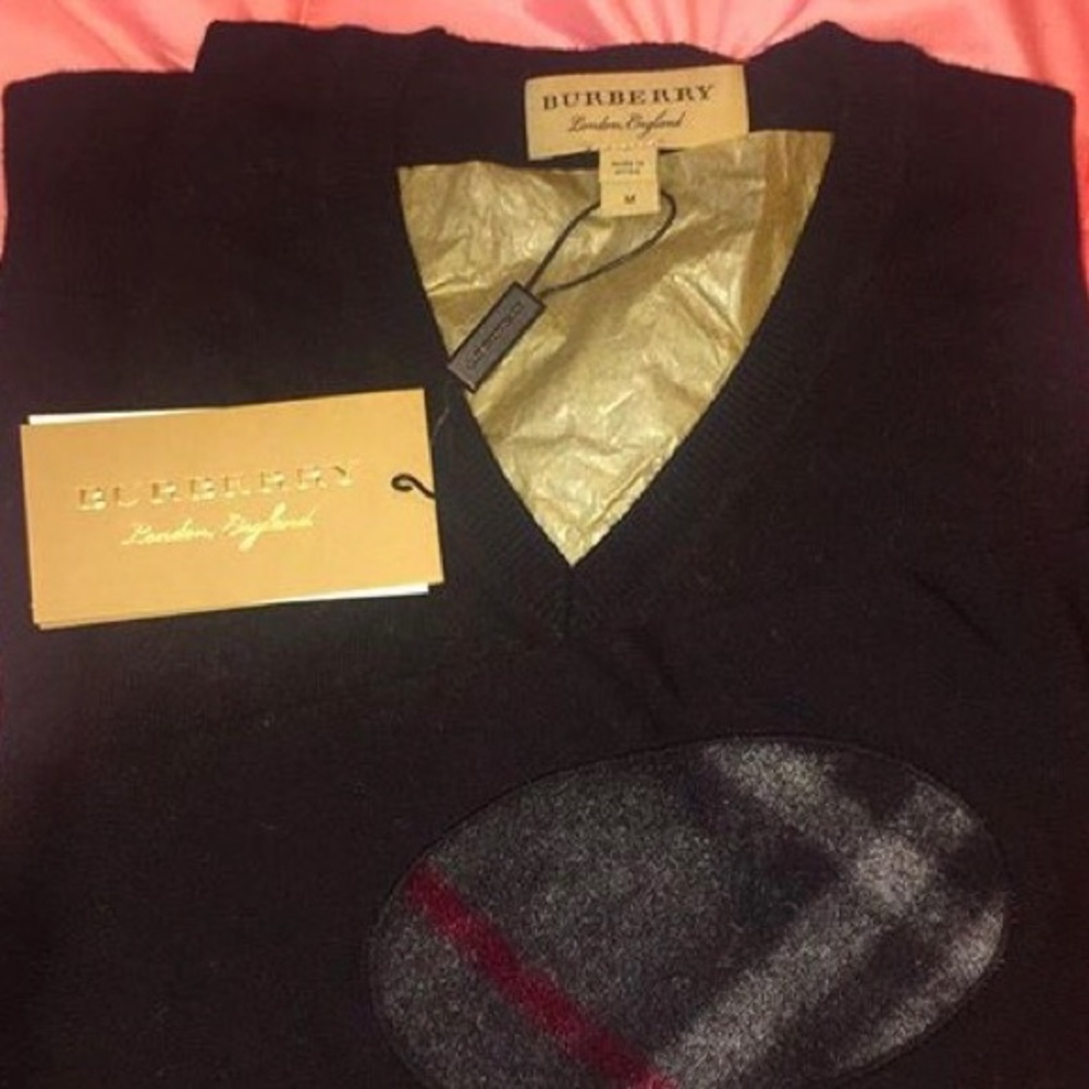 Burberry v-neck sweater